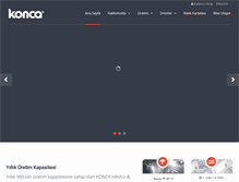 Tablet Screenshot of konca.com.tr